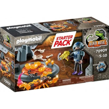 Playmobil Dino Rise Starter Pack Dino Rise: Fire Scorpion 70909 4008789709097