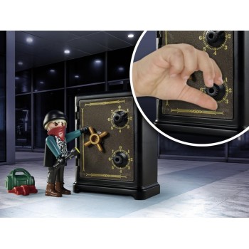Playmobil City Action Starter Pack Σύλληψη Διαρρήκτη Χρηματοκιβωτίου 70908 4008789709080