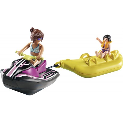 Playmobil Family Fun Starter Pack Aqua Scooter Και Φουσκωτή Μπανάνα 70906 4008789709066