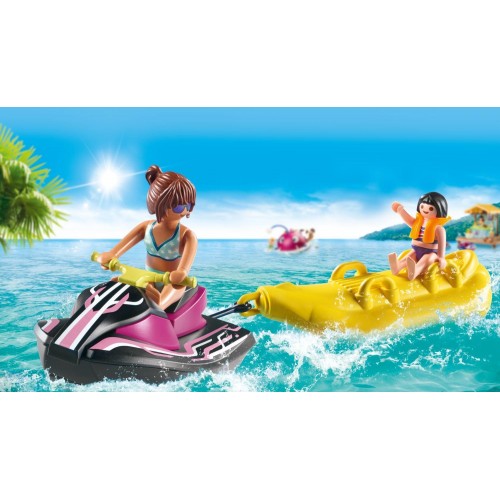 Playmobil Family Fun Starter Pack Aqua Scooter Και Φουσκωτή Μπανάνα 70906 4008789709066