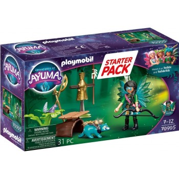 Playmobil Ayuma Starter Pack Knight Fairy Με Ρακούν 70905 4008789709059