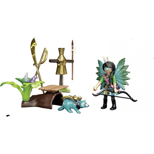 Playmobil Ayuma Starter Pack Knight Fairy Με Ρακούν 70905 4008789709059