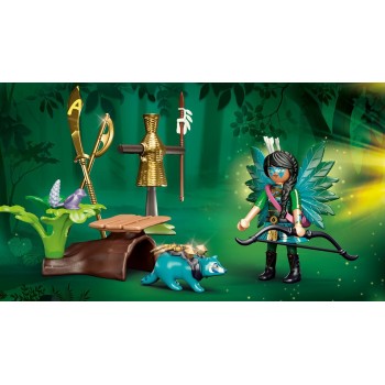 Playmobil Ayuma Starter Pack Knight Fairy Με Ρακούν 70905 4008789709059