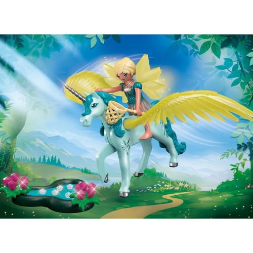 Playmobil Ayuma Crystal Fairy With Unicorn 70809 4008789708090