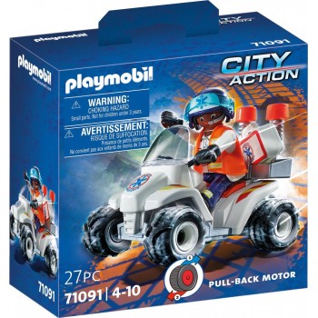 Playmobil City Action Διασώστρια Με Γουρούνα 4X4 71091 4008789710918