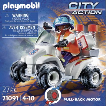 Playmobil City Action Rettungs-Speed Quad 71091 4008789710918