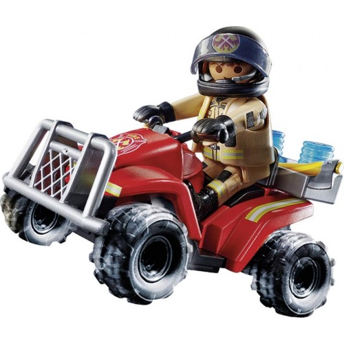 Playmobil City Action Πυροσβέστης Με Γουρούνα 4X4 71090 4008789710901
