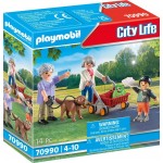 Playmobil City Life Παππούς Και Γιαγιά Με Εγγονάκι 70990 4008789709905
