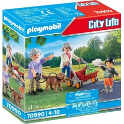 Playmobil City Life Grandparents With Child 70990 4008789709905