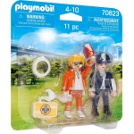 Playmobil City Life Duopack Doctor And Police Officer 70823 4008789708236