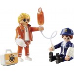 Playmobil City Life Duopack Doctor And Police Officer 70823 4008789708236