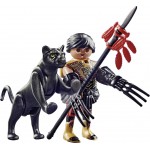 Playmobil Special Plus Πολεμιστής Με Μαύρο Πάνθηρα 70878 4008789708786