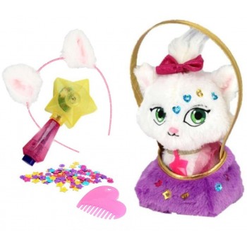 kd group Shimmer Stars Jelly Bean Cat With Bag KD019352 8436538673584