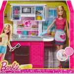 Mattel Barbie Κουζίνα Με Κούκλα CFB62 887961053791