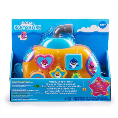 Giochi Preziosi Baby Shark Μουσικό Υποβρύχιο Με Σχήματα BAH11000 8056379125860