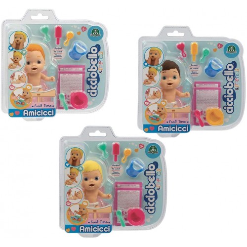 Giochi Preziosi Cicciobello Food Time 11Cm And Accessories - 1 Piece CC001400 8056379110446
