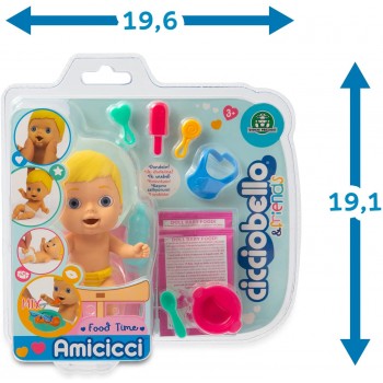 Giochi Preziosi Cicciobello Food Time 11Cm And Accessories - 1 Piece CC001400 8056379110446