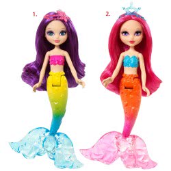 Mattel Barbie Μίνι Γοργόνες (2 Σχέδια) CJD19 / ASST 887961093995