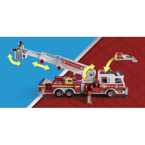 Playmobil City Action Us Tower Ladder: Πυροσβεστικό Όχημα 70935 4008789709356