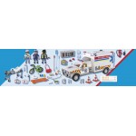 Playmobil City Action Rescue Vehicles: Ambulance With Lights And Sound 70936 4008789709363