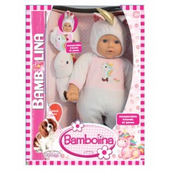 Just toys Bambolina 41cm Unicorn BD1873 4895167987266