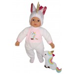 Just toys Bambolina 41εκ. Unicorn BD1873 4895167987266