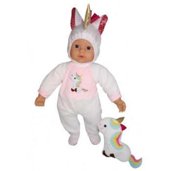 Just toys Bambolina 41εκ. Unicorn BD1873 4895167987266