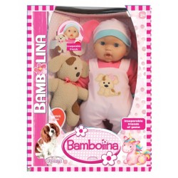 Just toys Bambolina 41Εκ. Με Το Σκυλάκι Της BD1874 4895167987273