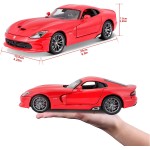Maisto 1:18 Scale 2013 SRT Viper GTS Diecast Vehicle Colors May Vary 31128 090159311287