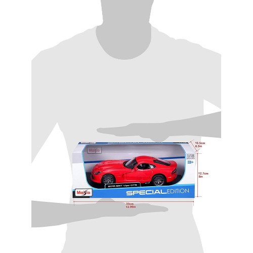 Maisto 1:18 Scale 2013 SRT Viper GTS Diecast Vehicle Colors May Vary 31128 090159311287