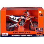 Maisto 1 6 KTM 450 SX-F Factory Edition 2018 (Colours May Vary) 48/32228 090159322283