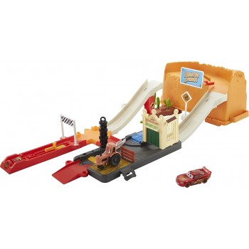 Mattel Disney And Pixar Cars Race And Go Playset HDN02 194735027897