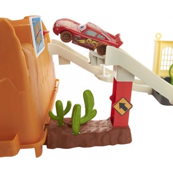 Mattel Disney And Pixar Cars Race And Go Playset Τα Μπουζί Της Ωραίας Ελένης HDN02 194735027897