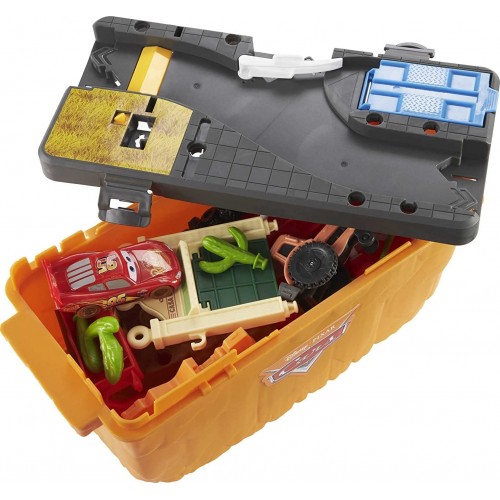 Mattel Disney And Pixar Cars Race And Go Playset Τα Μπουζί Της Ωραίας Ελένης HDN02 194735027897