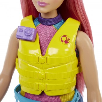 Mattel Barbie Σετ Με Κανό It Takes Two Camping Playset Daisy Κούκλα, 11.5 In HDF75 194735022427