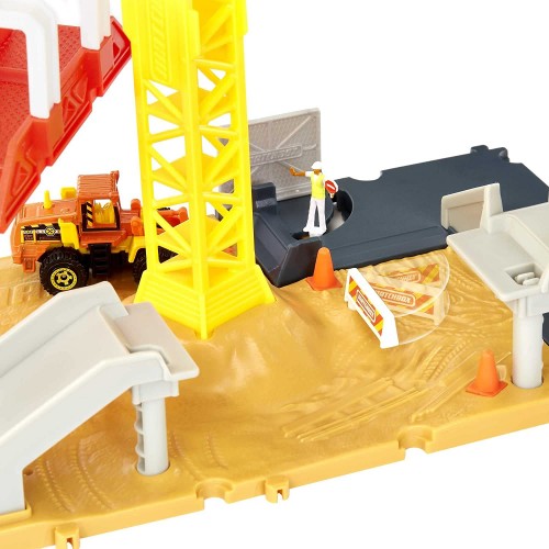 Mattel Construction Site Μικρά Σετ Δράσης GVY82 / HDL33 194735026265