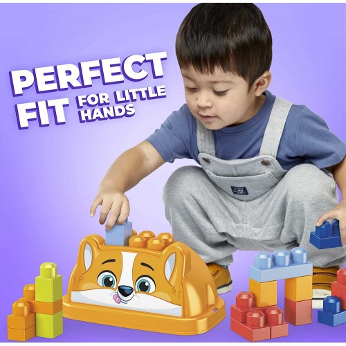 MEGA Cool Corgi Κουβαδάκι Με Τουβλάκια 25Τμχ - Σκυλάκι HDK81 194735025640