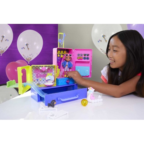 Mattel Barbie Extra Doll Κούκλα, Playset Και Αξεσουάρ Σετ Παιχνιδιού Με Ζωάκια HDY91 194735035878