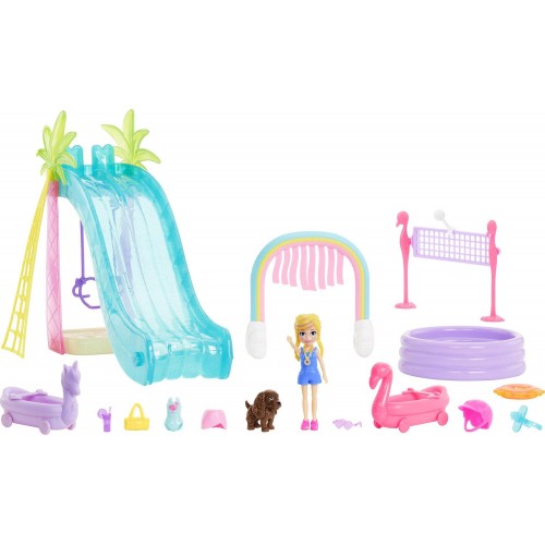 Mattel Polly Pocket Παιχνίδια Στον Ήλιο - Σετ HDW63 194735033270