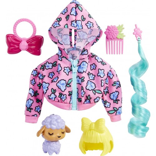 Mattel Barbie Extra Doll Pets, Multicolour HDJ38 / HDJ39 194735024391