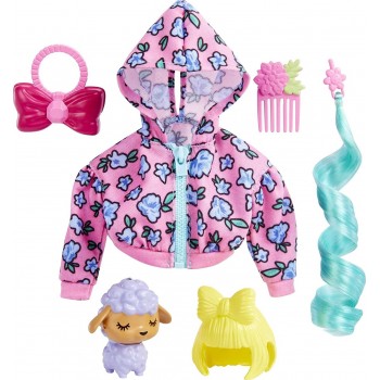 Mattel Barbie Extra Doll Pets, Multicolour HDJ38 / HDJ39 194735024391