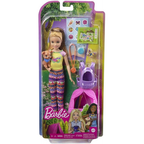Mattel Barbie It Takes Two Camping Playset Με Κούκλα Stacie HDF69 / HDF70 194735022373