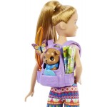 Mattel Barbie It Takes Two Camping Playset With Stacie Doll 9 In, Puppy, Pet Tent, Pet Carrier, Sticker Sheet & Camping Accessor