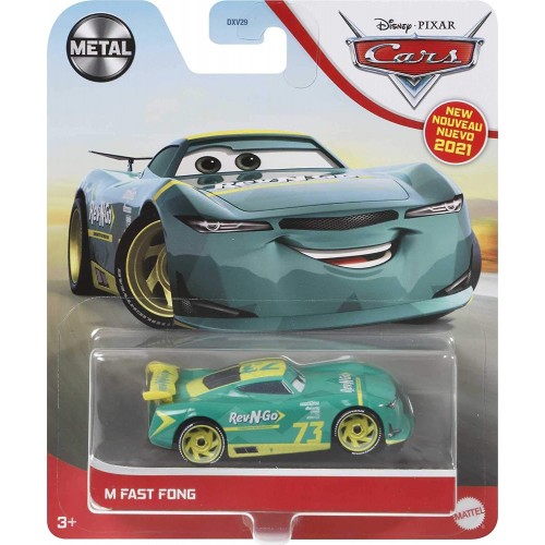 Mattel Disney Pixar Cars M Fast Fong, Green Metal Series DXV29 / GRR64 887961911008