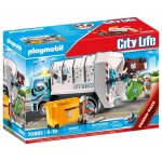 Playmobil City Life Φορτηγό Ανακύκλωσης (70885) & Λαμπάδα 10546 4008789105462