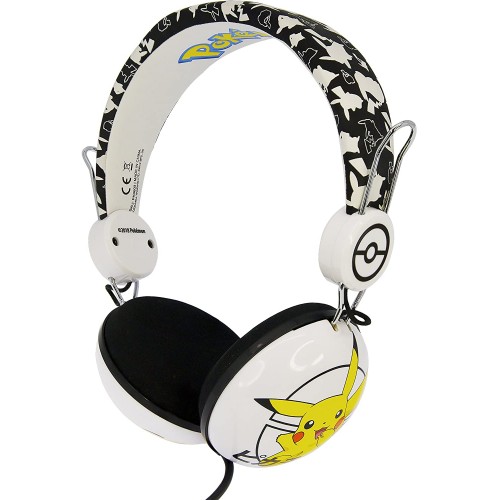 otl technologies Tween Kids Earphone Pokemon Pikachu Japanese Black Teen Stereo Headphones  5055371621076