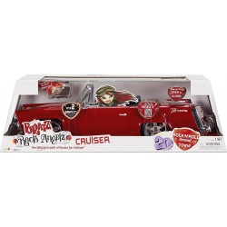Giochi Preziosi Bratz Rock Angelz 20 Yearz Special Edition Cruiser-Convertible Car With Working Doors, Trunk, Lights, Seat Belts