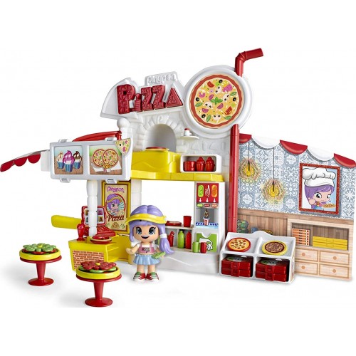 Giochi Preziosi Pinypon – Pizzeria, Game Scene, With 1 Pinypon Figure 700014755A 8410779063571