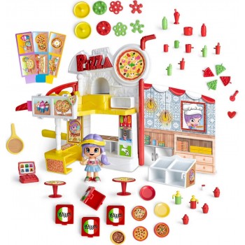 Giochi Preziosi Pinypon – Pizzeria, Game Scene, With 1 Pinypon Figure 700014755A 8410779063571