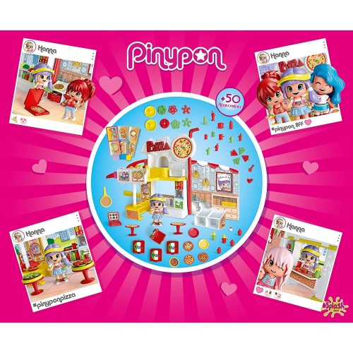 Giochi Preziosi Pinypon – Pizzeria, Game Scene, With 1 Pinypon Figure 700014755A 8410779063571